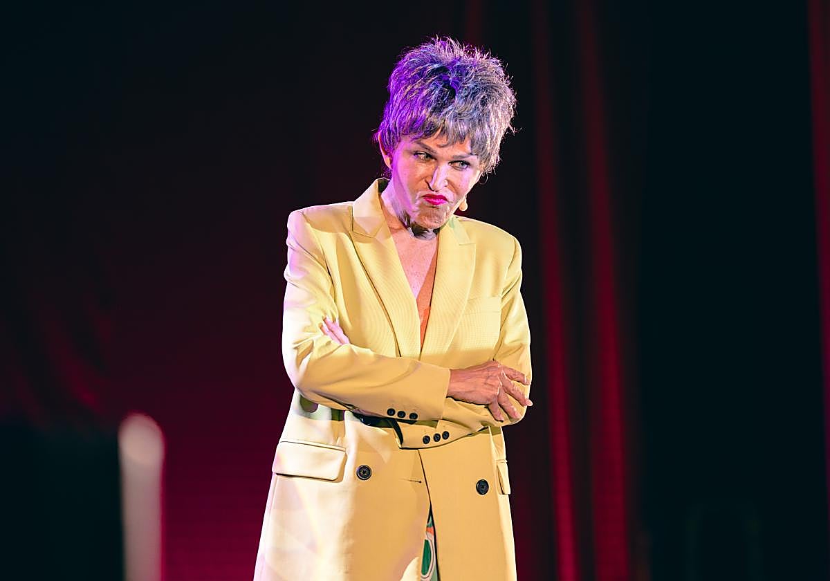 Imagen de Antonia San Juan en una de sus actuaciones.