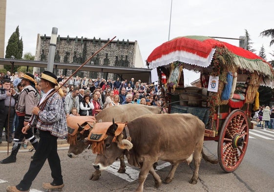 Romería a La Virgen Del Camino como cada 5 de octubre.