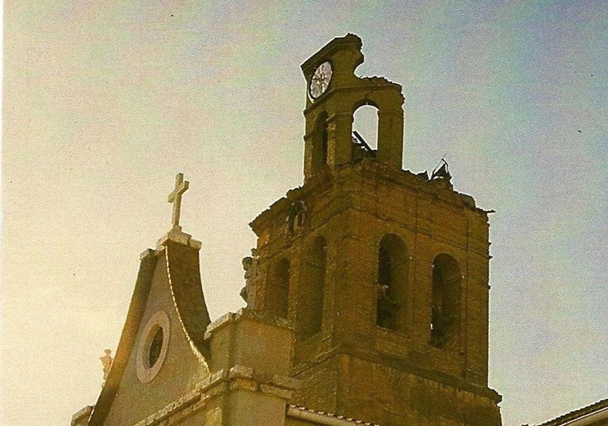 Los efectos de Hortensia en la iglesia de Villamañán.