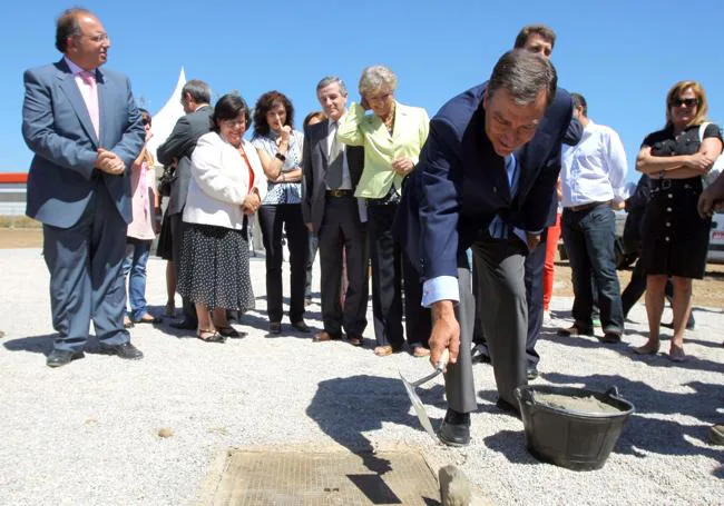 Inicio de las obras en el conservatorio de Ponferrada.