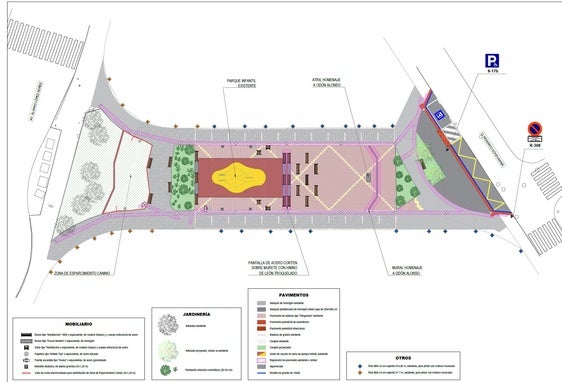 Remodelación de la plaza Odón Alonso.