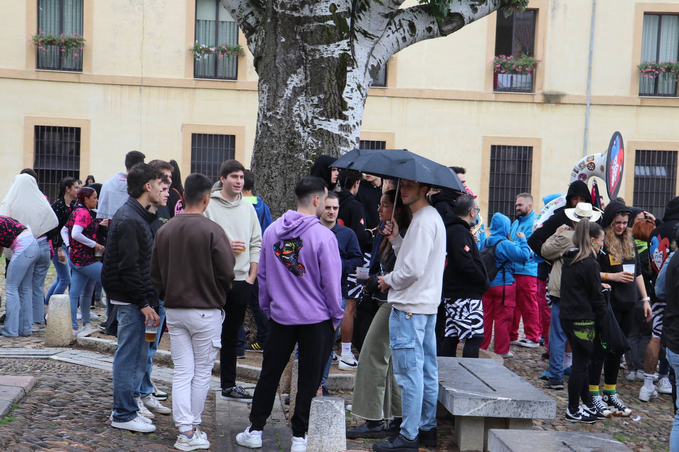 Las mejores imágenes del desfile de peñas de León