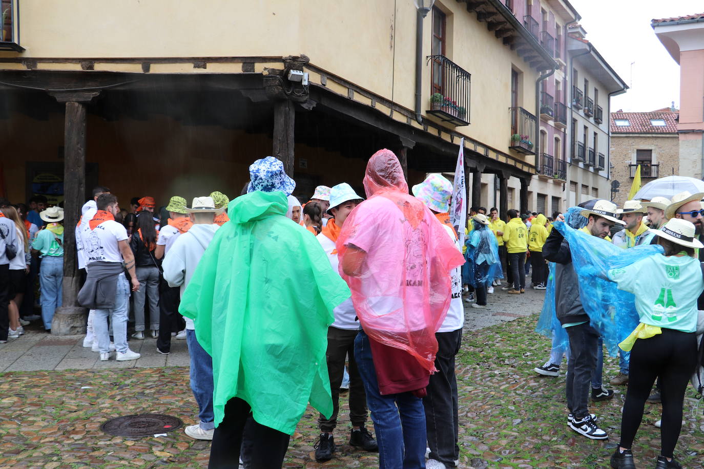 Las mejores imágenes del desfile de peñas de León