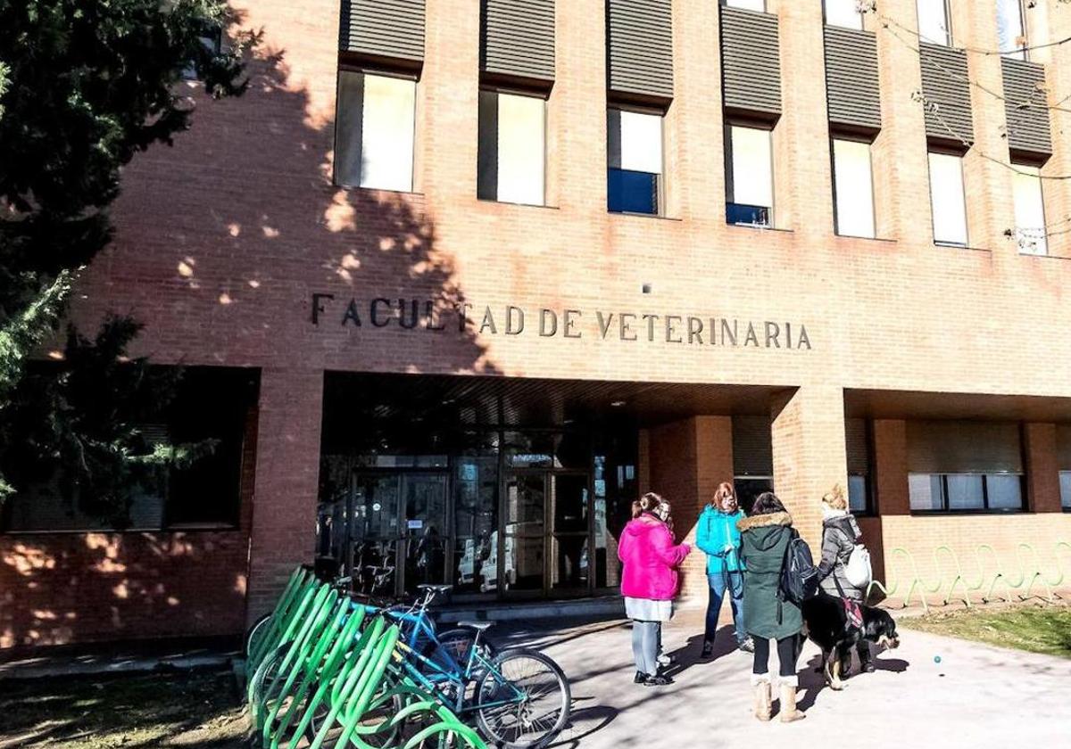 Fachada de la facultad de Veterinaria de la ULE.