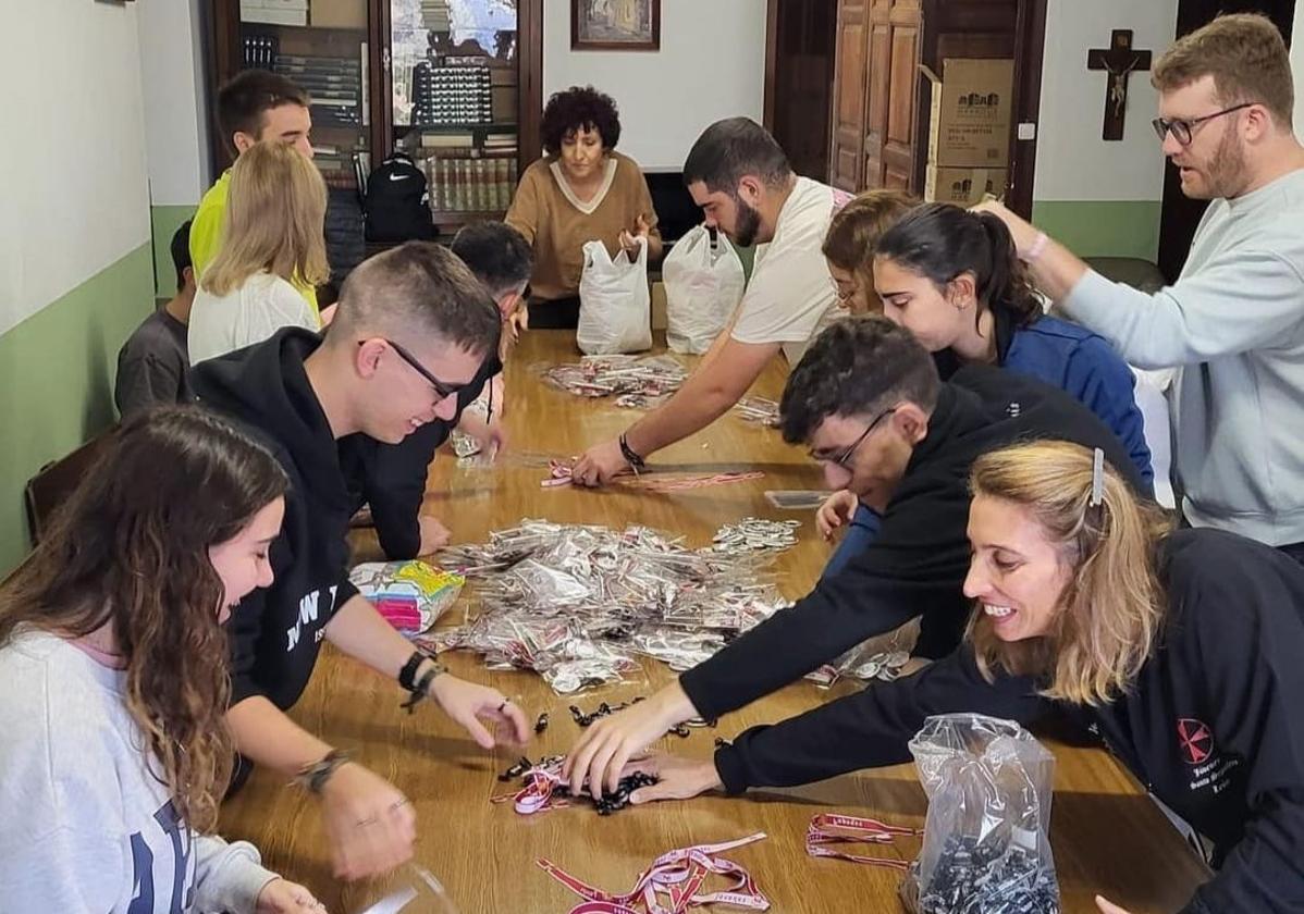 La organización prepara las actividades de estos días.