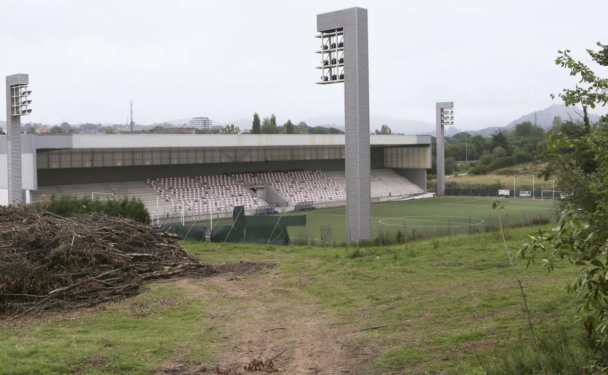 Estadio El Bayu de Pola de Siero.