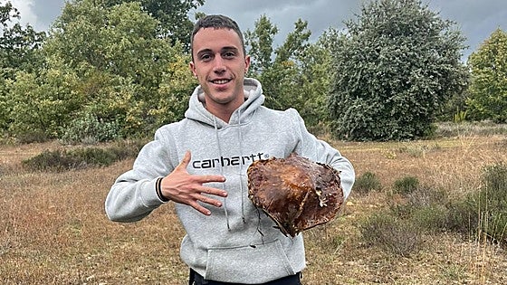 Boletus de un kilo y medio a 15 minutos de León: «Recogimos 20 kilos en dos horas»