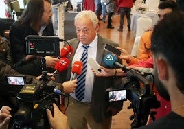 El consejero de Cultura, Turismo y Deporte, Gonzalo Santonja.