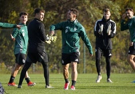 Entrenamiento de la Deportiva durante la semana