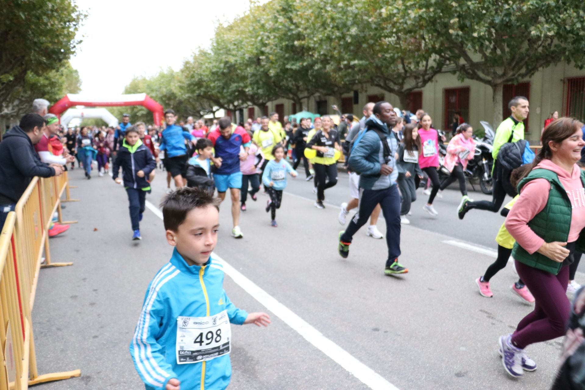 Las méjores imágenes de la carrera popular de los &#039;10 kilómetros Ciudad de León&#039;