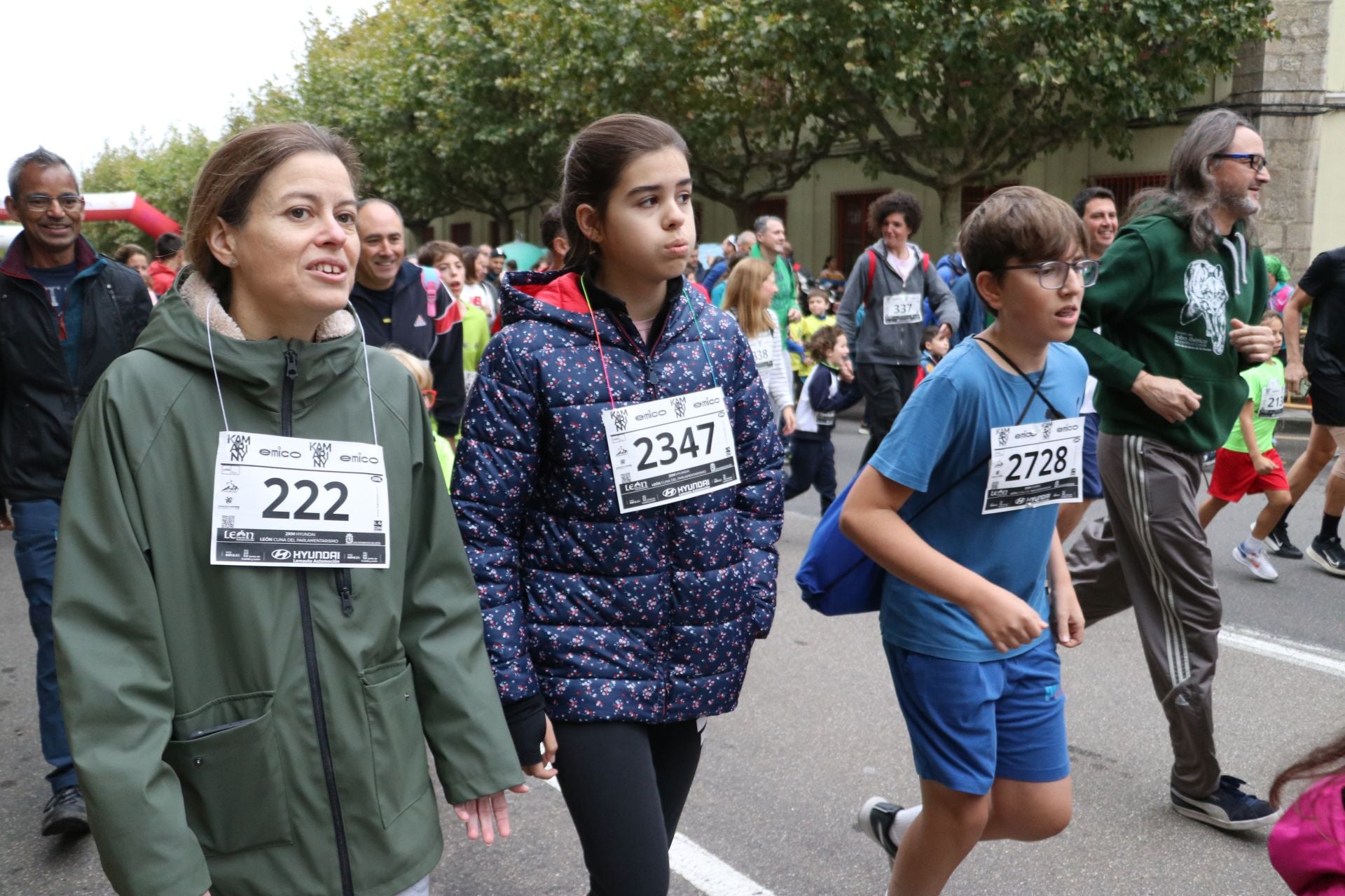 Las méjores imágenes de la carrera popular de los &#039;10 kilómetros Ciudad de León&#039;