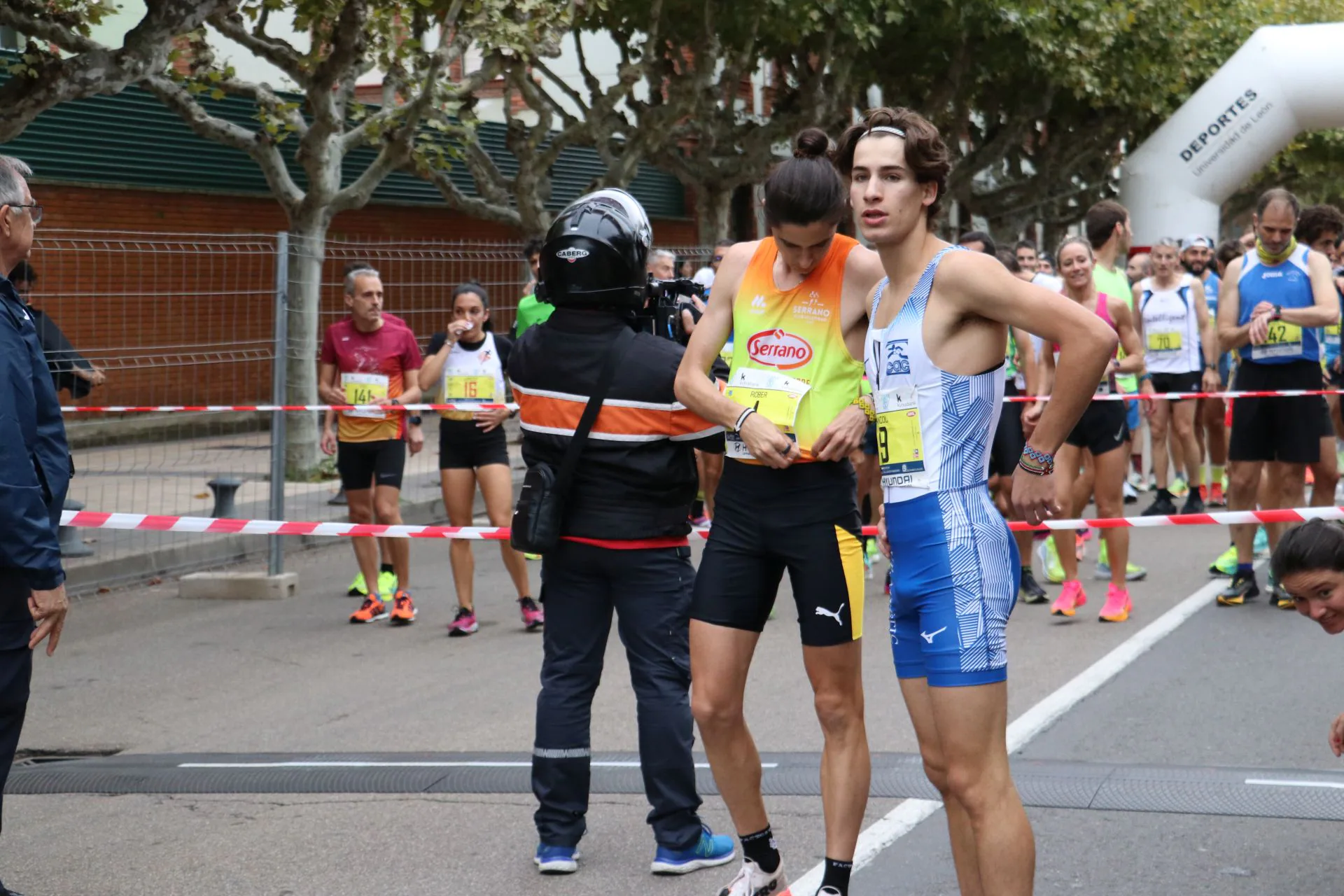 Salida de los &#039;10 kilómetros Ciudad de León&#039;