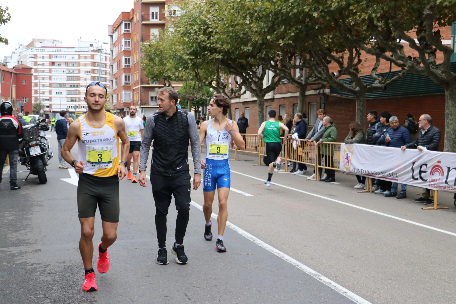 Salida de los &#039;10 kilómetros Ciudad de León&#039;