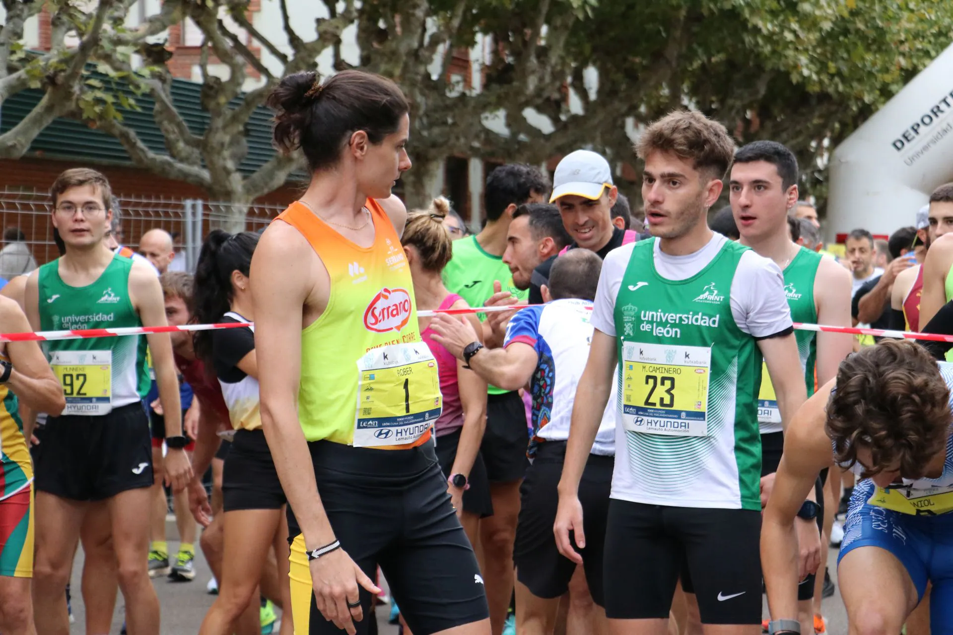 Salida de los &#039;10 kilómetros Ciudad de León&#039;