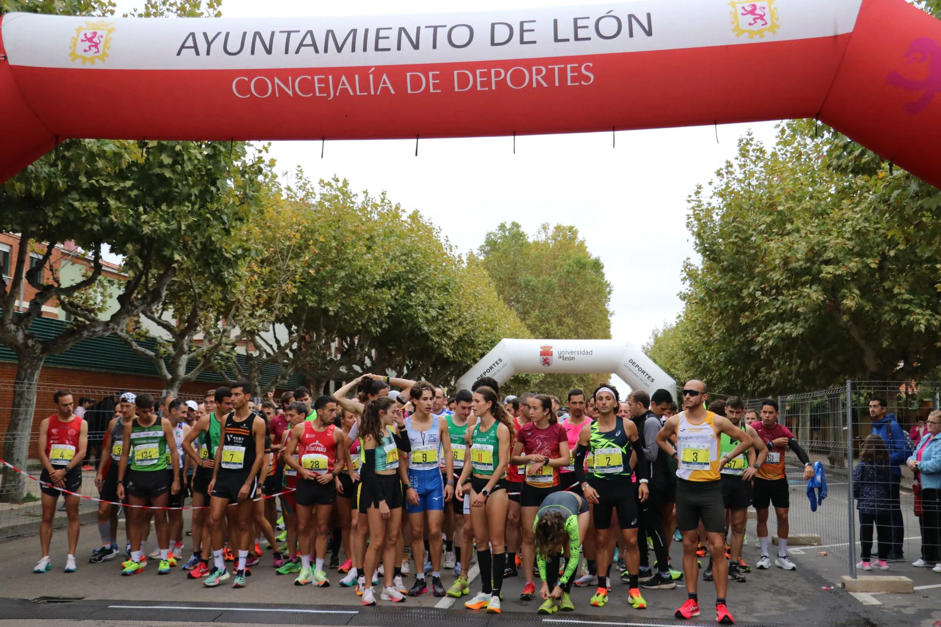 Salida de los &#039;10 kilómetros Ciudad de León&#039;