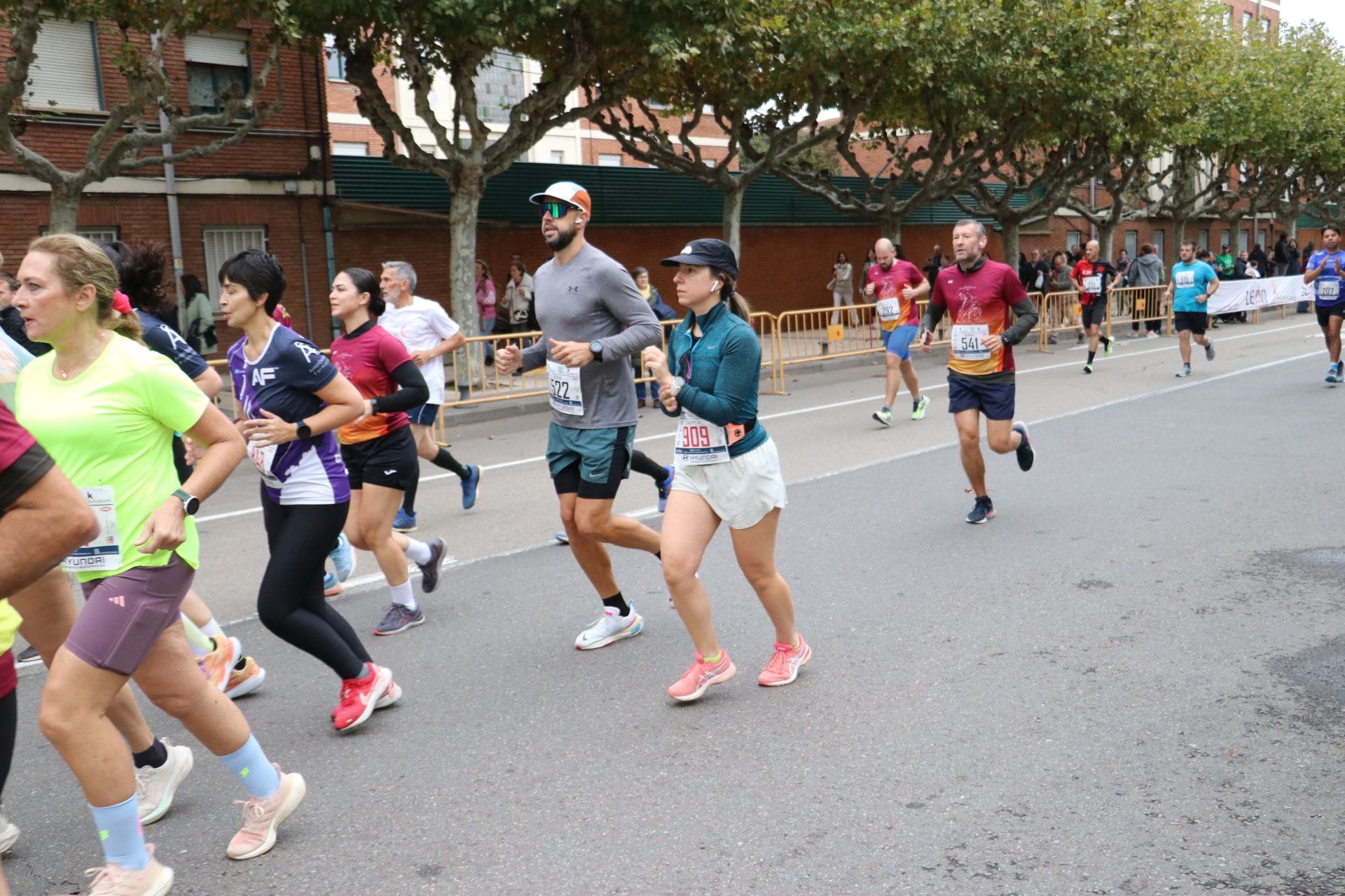 Salida de los &#039;10 kilómetros Ciudad de León&#039;