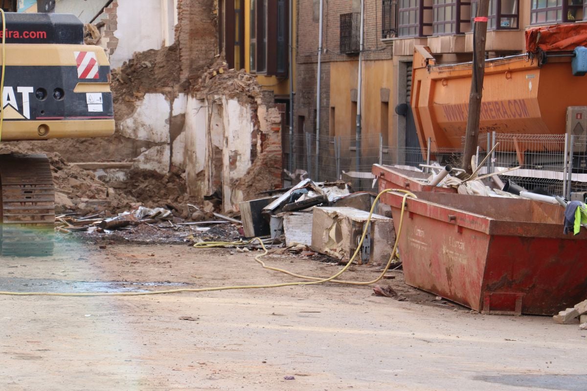 Comienza la demolición de las viviendas de la ronda interior