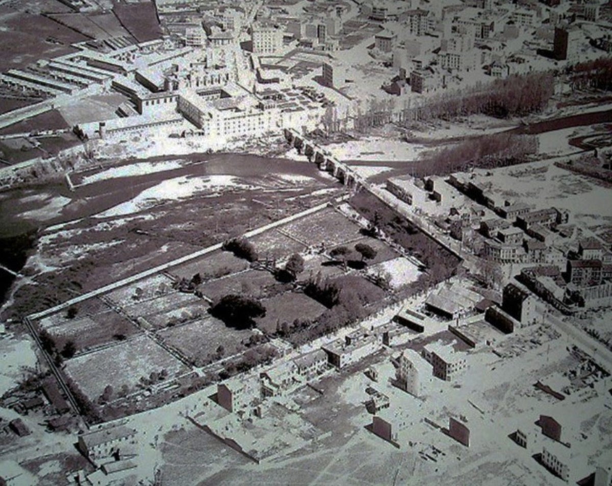 Parque de Quevedo 1946.