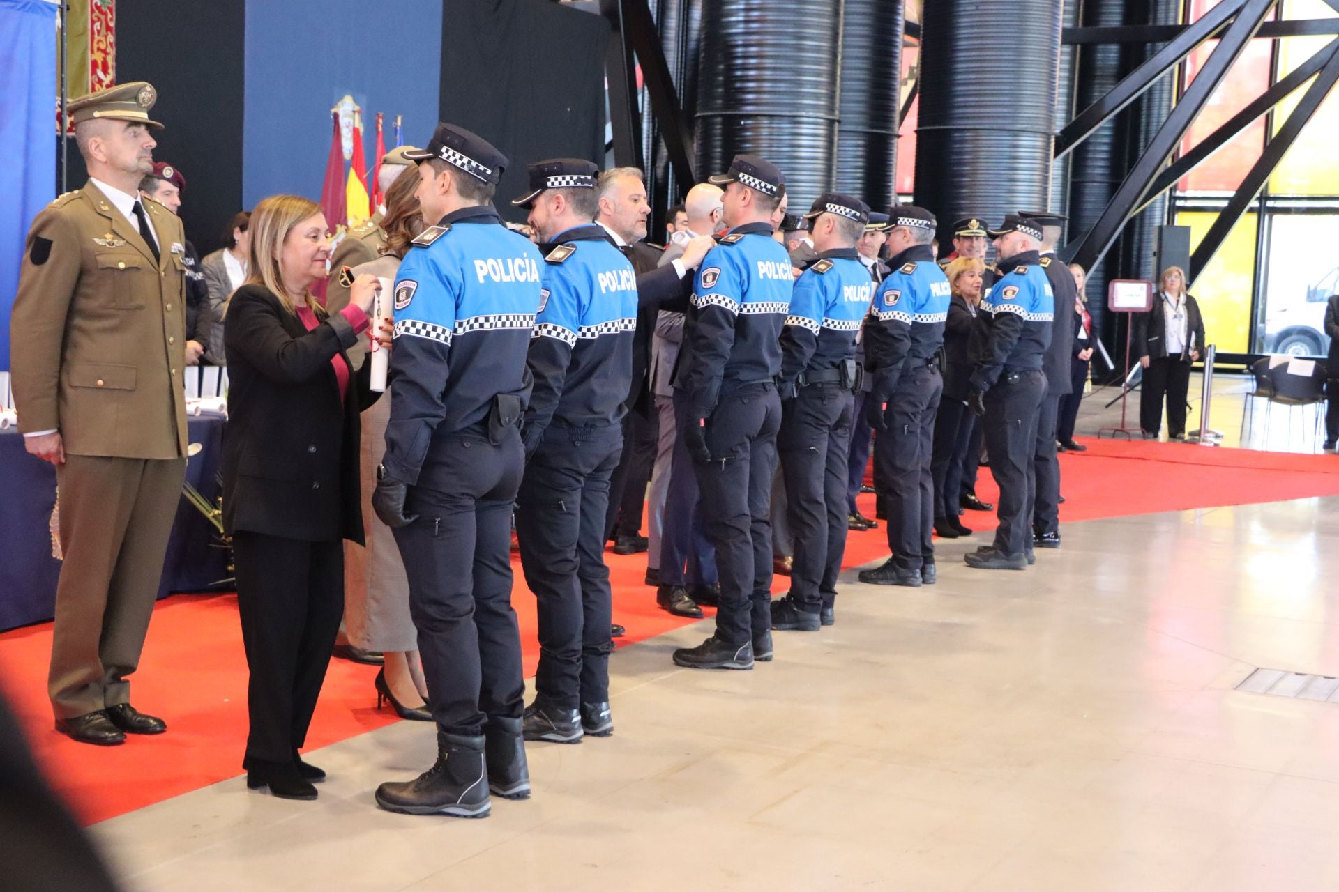 Fiesta de San Marcelo para la Policía Local de León