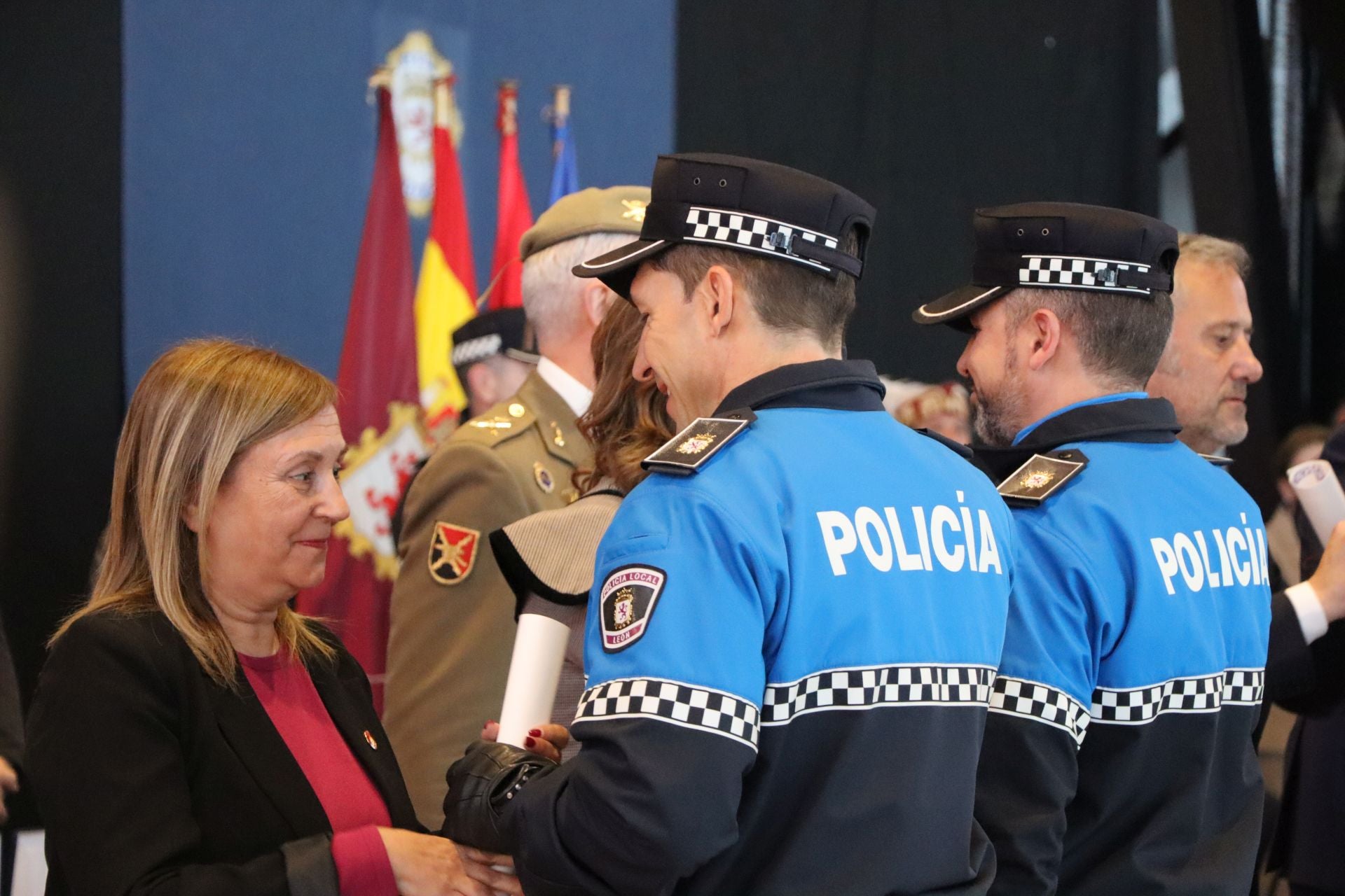 Fiesta de San Marcelo para la Policía Local de León