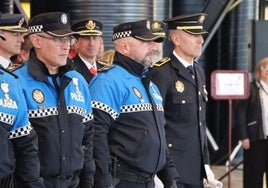 Fiesta de la Policía Local de León en honor de San Marcelo.