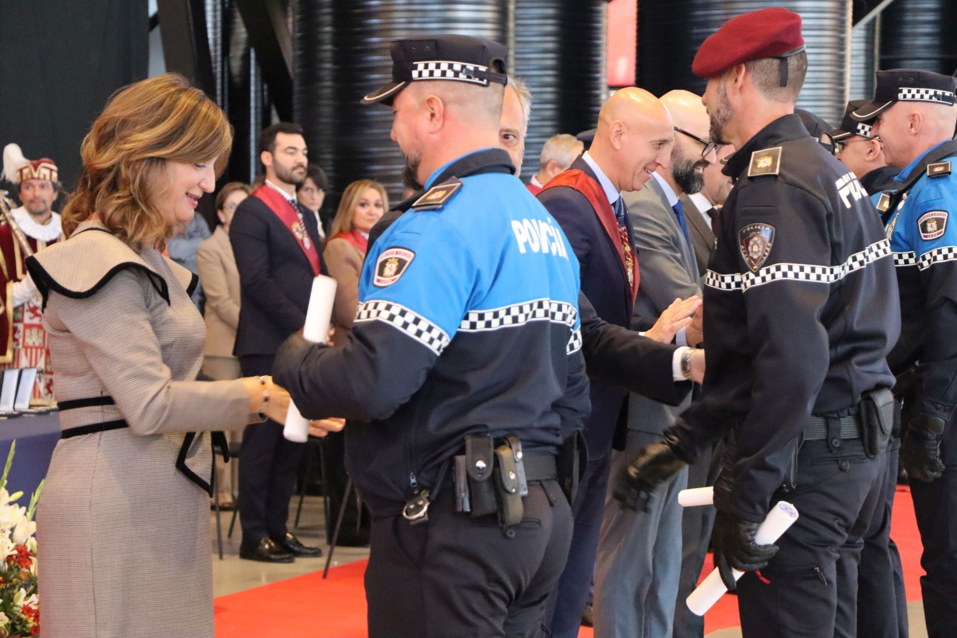 Fiesta de San Marcelo para la Policía Local de León