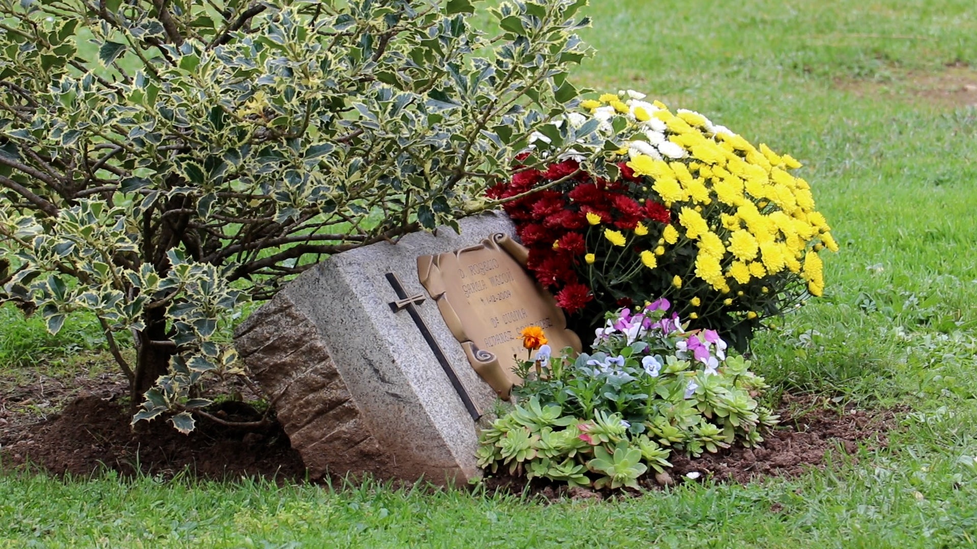 Flores para el recuerdo de los que ya no están