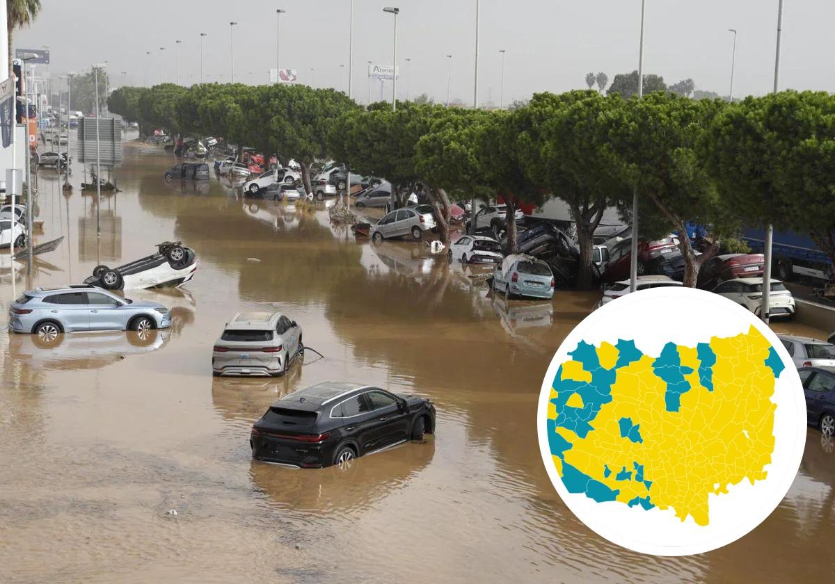 El mapa de los pueblos de León con riesgo de inundación