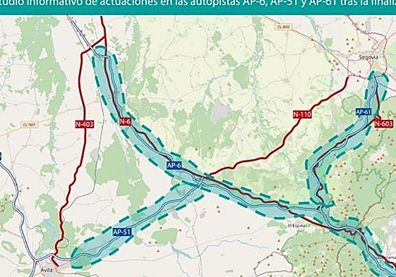 Zona afectada por el estudio.