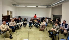 Ensayo de la Banda de la Escuela