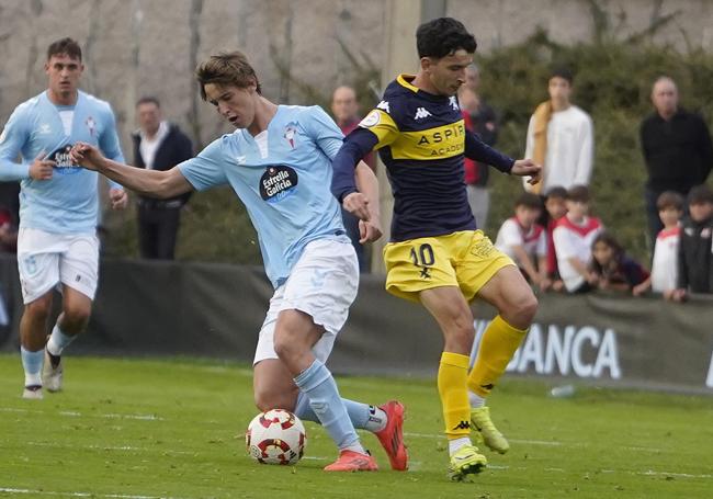 Luis Chacón fue uno de los protagonistas del partido.