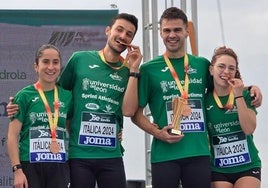 Los participantes por parte del equipo de la Universidad de León.