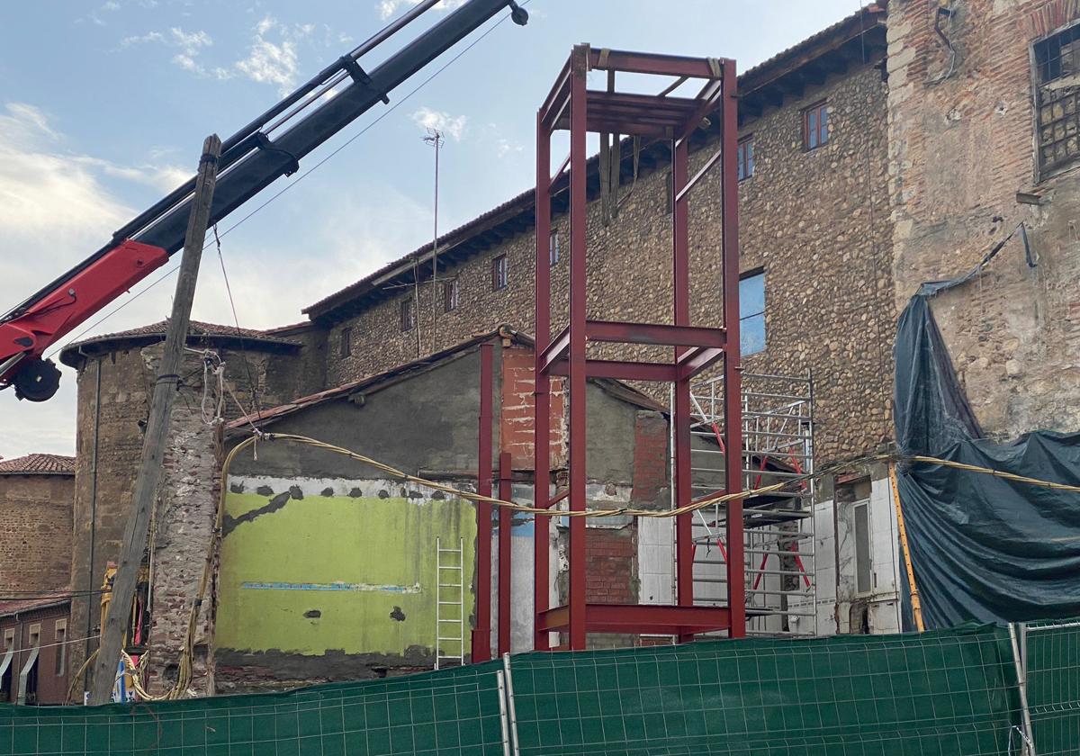 Obras en el antiguo Casa Luisón.