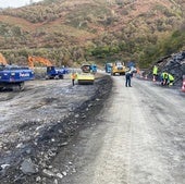 La borrasca Caetano alargará casi dos días los trabajos para abrir la AP-66