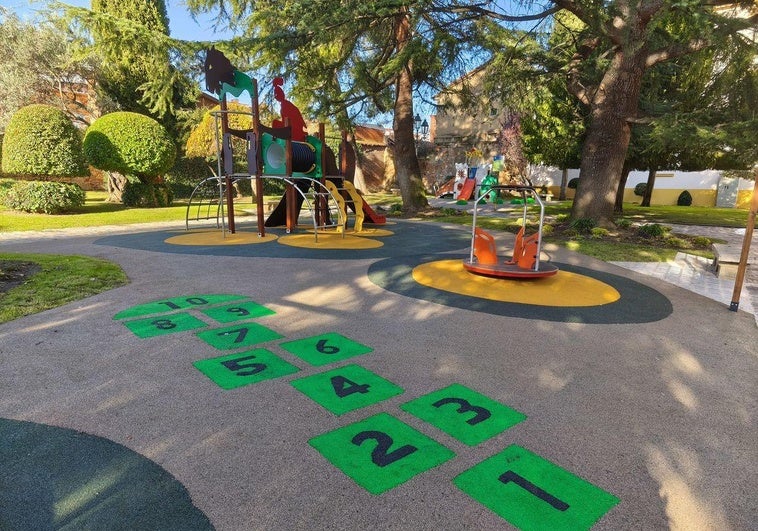 Nueva zona infantil del parque del Cid.