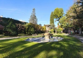 La fuente del parque