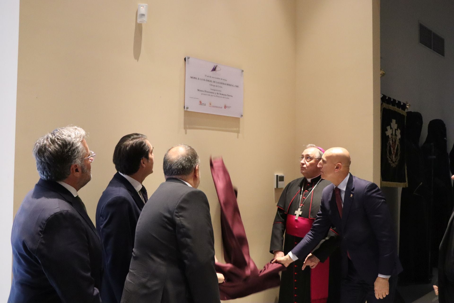 Inauguración del Museo Diocesano y de la Semana Santa de León