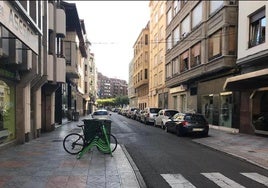 Calle del centro de León.