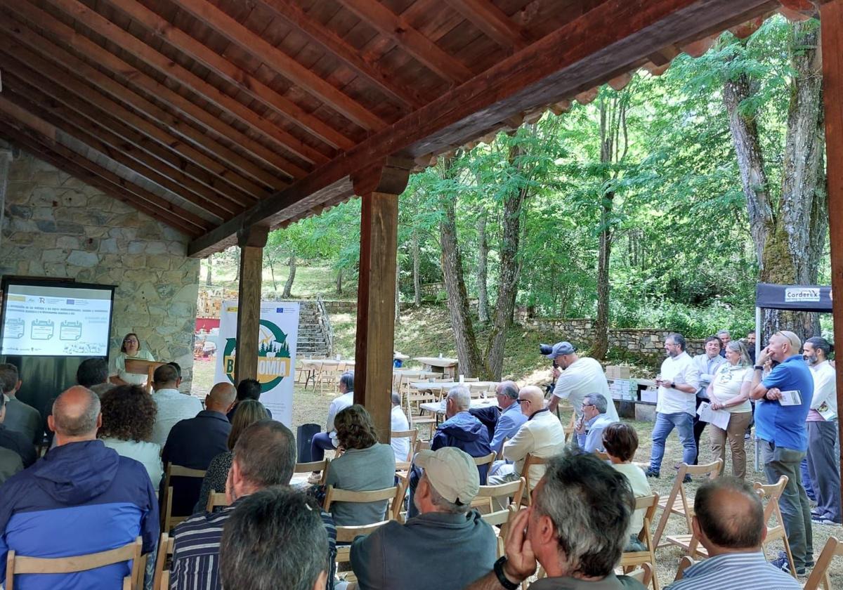 Presentación del proyecto en Salamón.