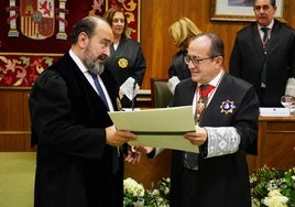 Un acto de la fiesta patronal del Colegio en una imagen de archivo.