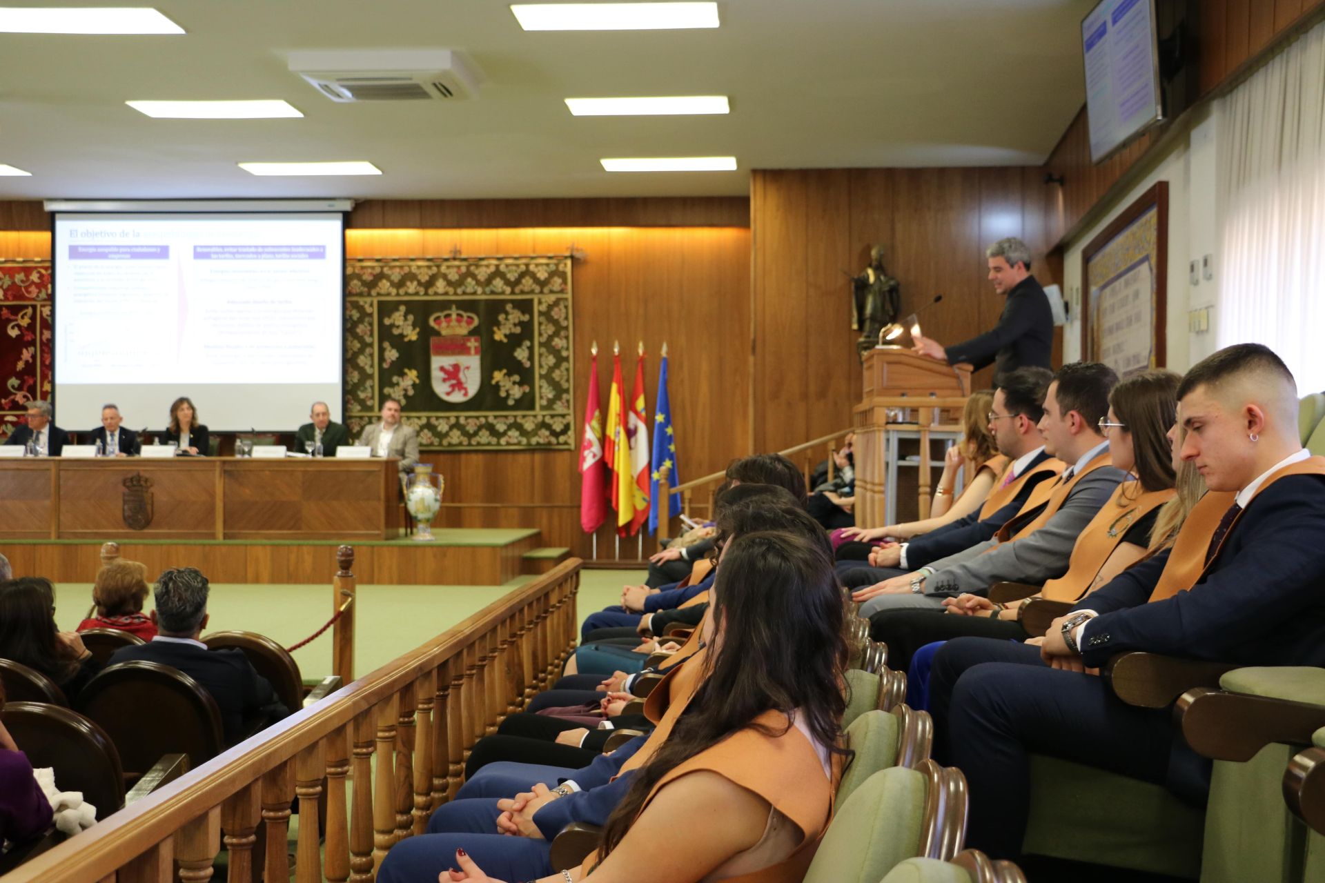 Graduación de la Escuela de Minas de la Universidad de León