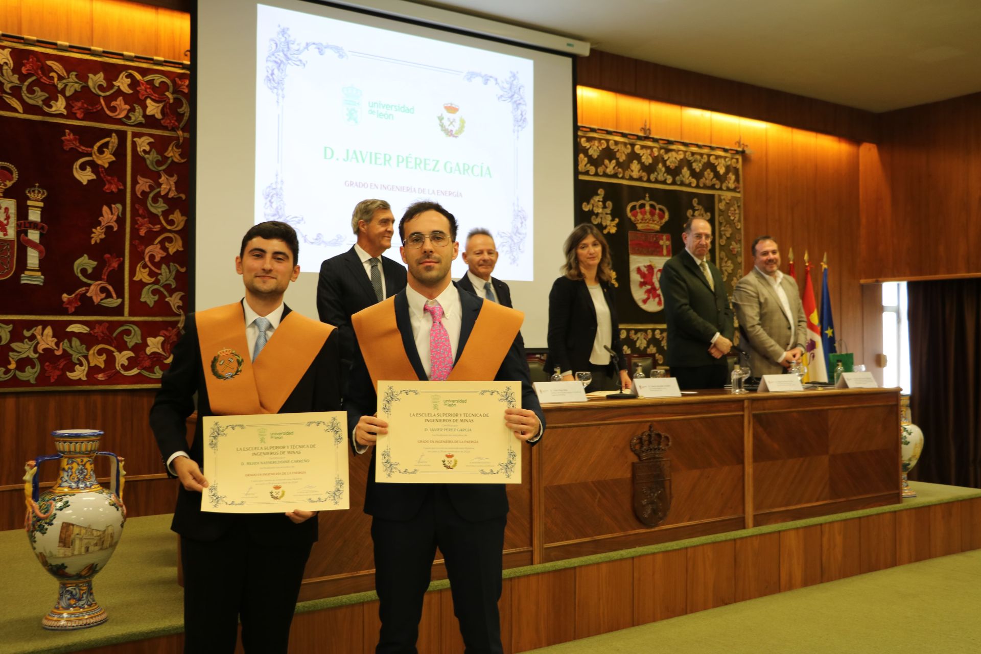 Graduación de la Escuela de Minas de la Universidad de León