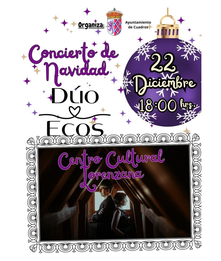 Imagen secundaria 2 - Tres de las actividades que tendrán lugar en Cuadros durante la Navidad