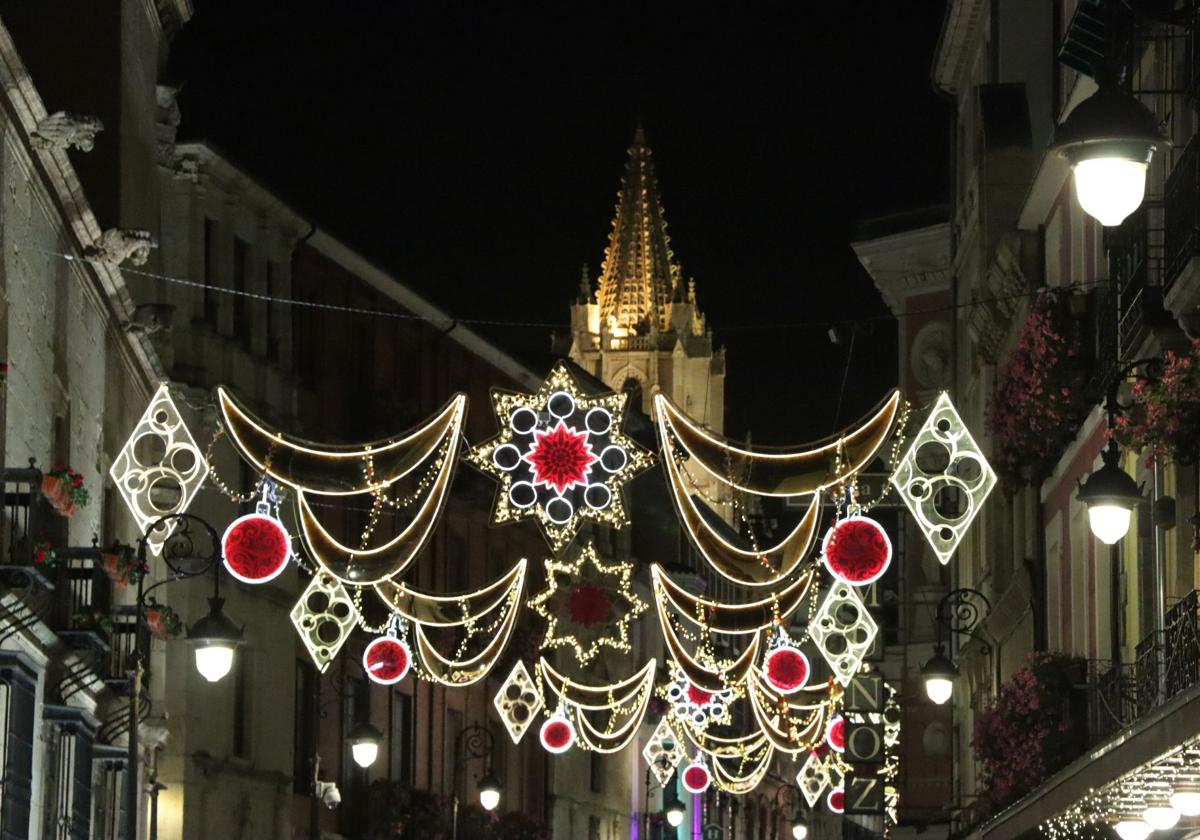 Luces de la calle Ancha.