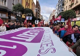 Manifestación por el Lexit.