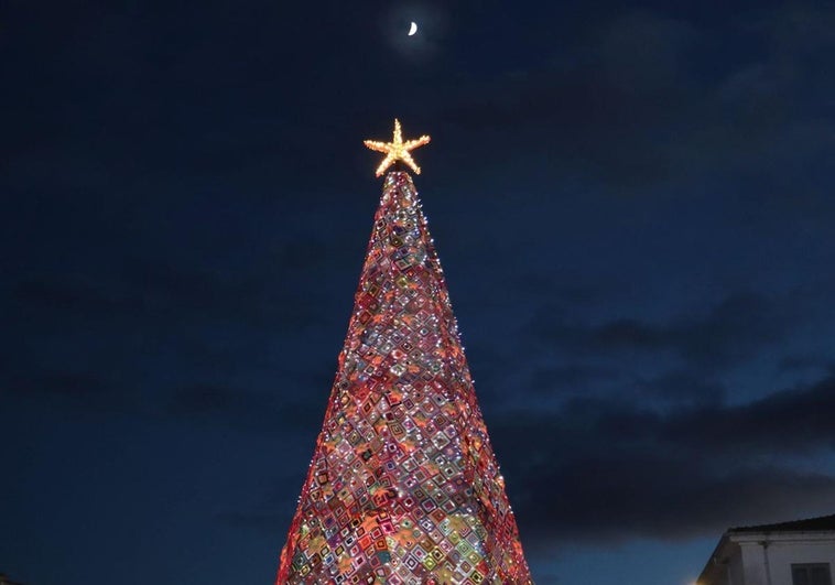 Encendido de luces navideñas en Villoria de Órbigo