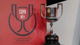 Trofeo de la Copa del Rey.