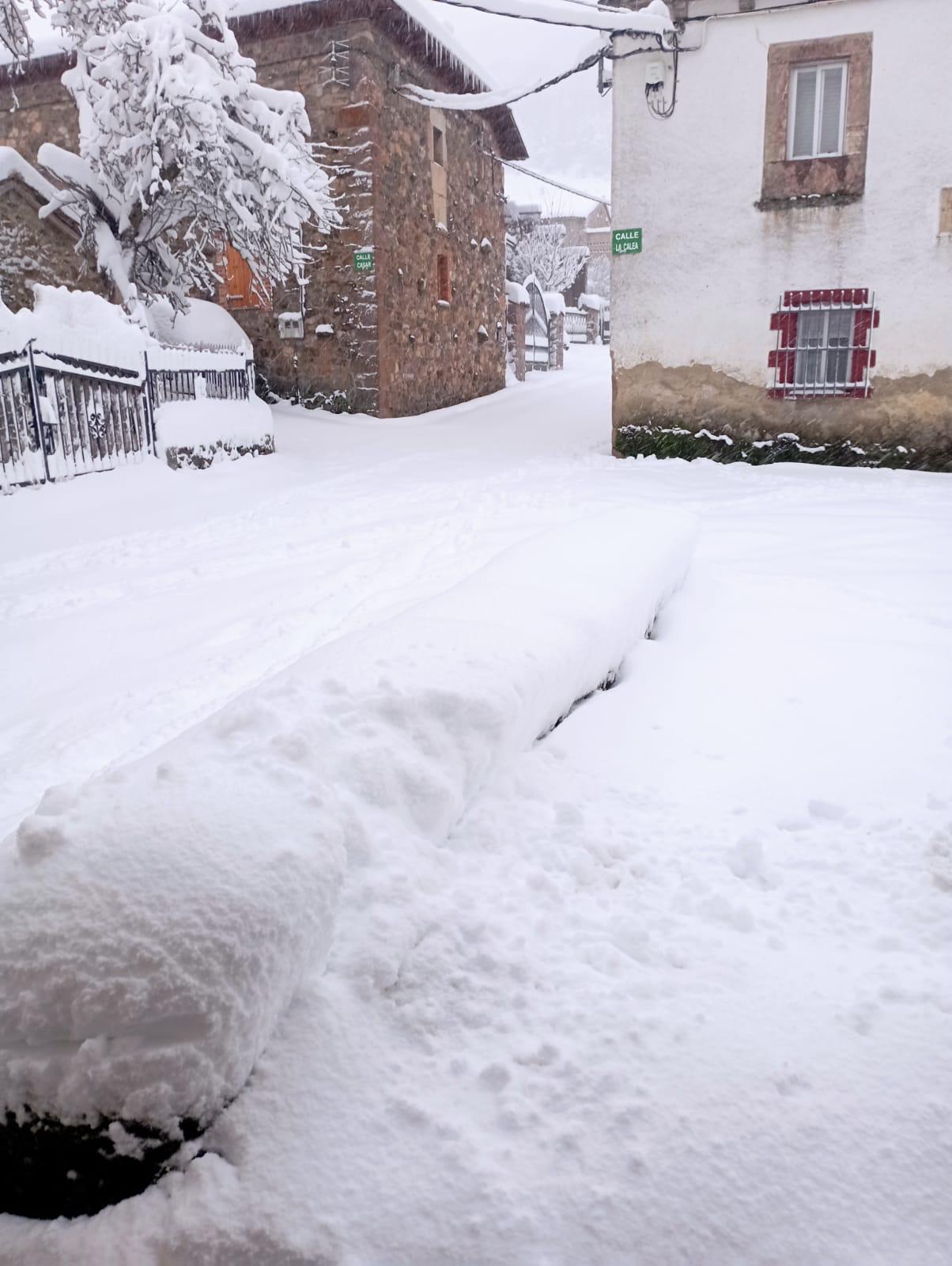 Nieve en Tolibia de Arriba