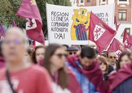 III Caminu la Llibertá de Conceyu País Llionés este 2024.