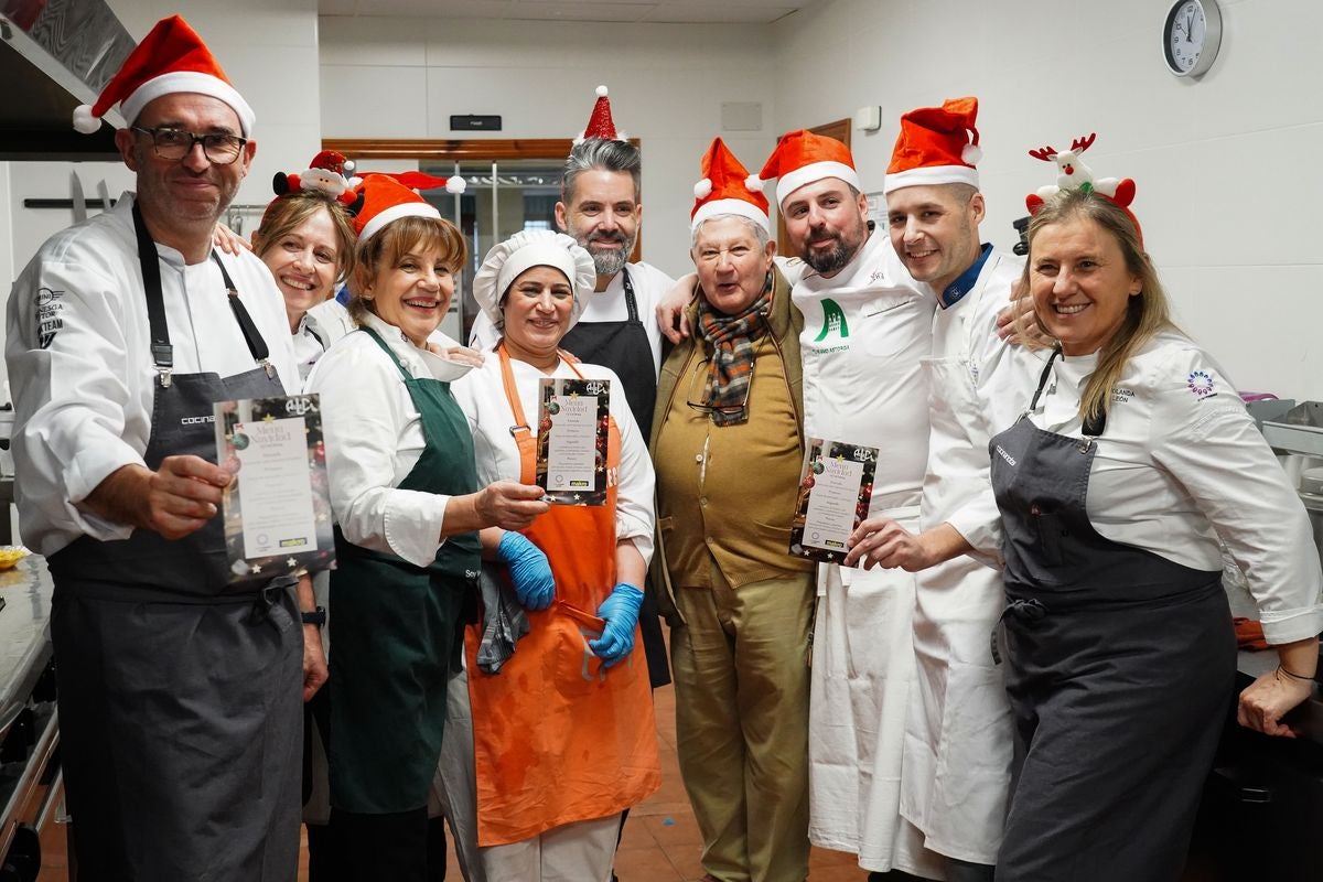 Un menú de &#039;Estrella&#039; para el comedor social de Asleca